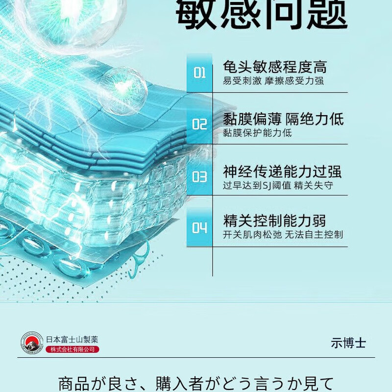 Dr. Shi's delayed care for men. Durable Bao men's herbal desensitizing cream reduces sensitivity and locks the valve desensitizing cream. Specializes in quick shooters with full firepower. Durable Bao*3 top effect.