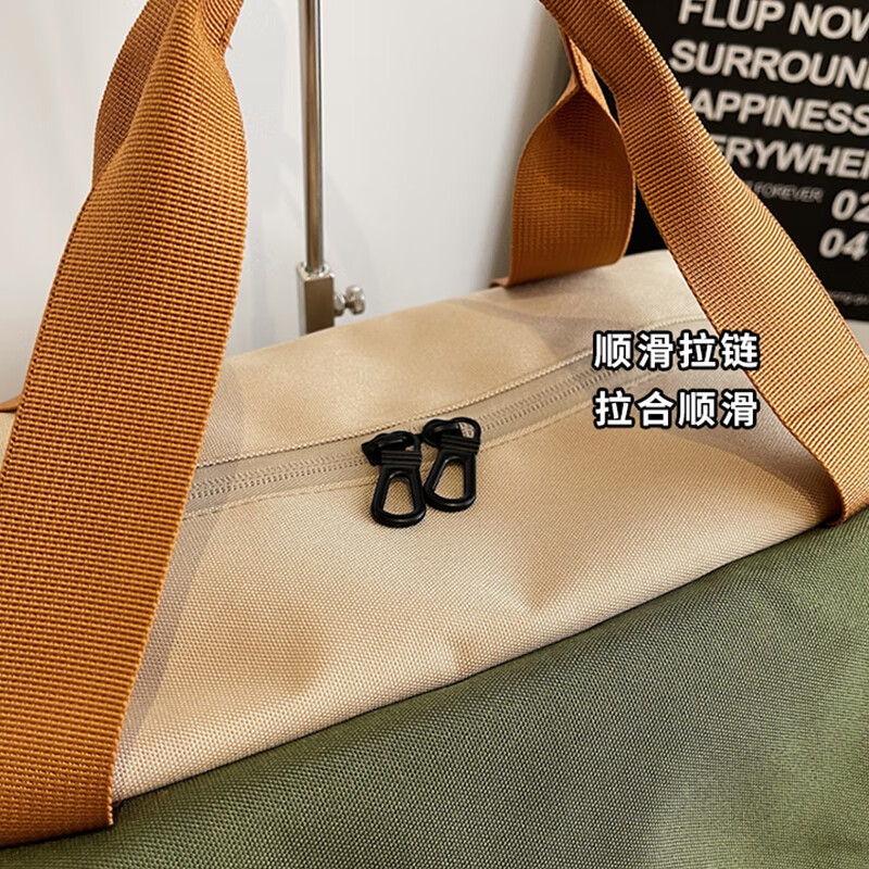 Banzheni travel bag for men and women, large capacity, expandable, trolley suitcase storage, maternity bag, fitness portable cross-body bag