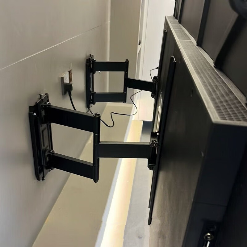 Original Skyworth wallpaper TV telescopic rotating bracket A7D/A7E split telescopic TV hanging bracket 75-100 inch wallpaper special telescopic bracket DGN-100F wall
