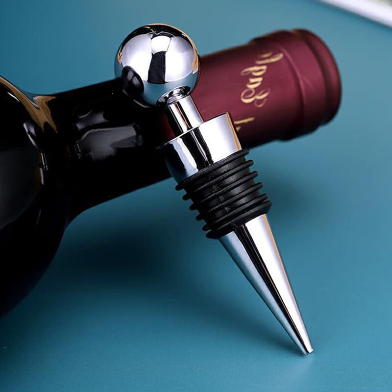 Teyan red wine stopper, wine bottle stopper, red wine bottle stopper, silicone vacuum stopper, wine pourer, household sealing stopper, vacuum stopper + red wine stopper