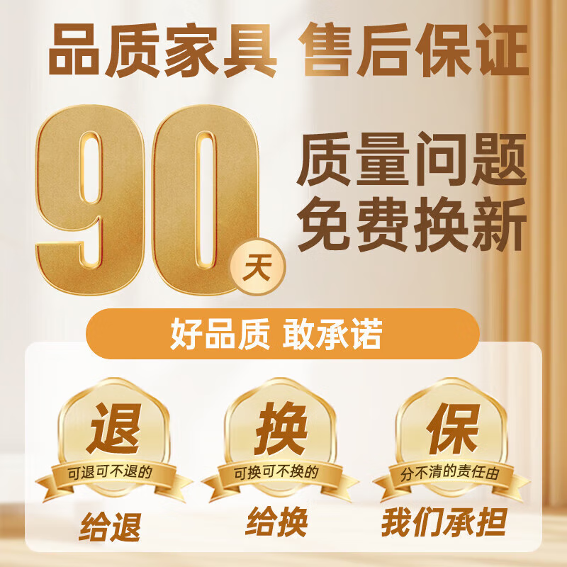 Xunqiao dressing table bedroom computer table integrated simple modern desk makeup table two-in-one makeup cabinet mirror bedside bookshelf upgraded model warm white 120CM + lamp mirror + chair