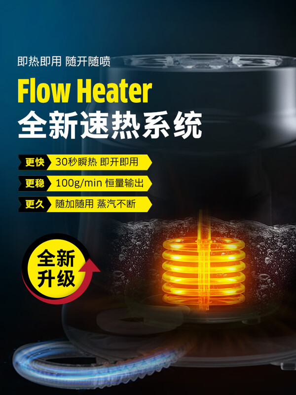 KARCHER German Kach household high temperature and high pressure steam cleaning machine kitchen multi-functional portable air conditioning cleaning machine SC3D SC3D standard version