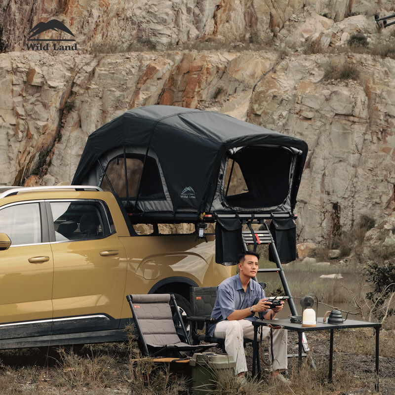 Wild Land Canoe Rooftop Tent Car Pickup Truck Rear Bucket SUV Off-Road Vehicle Universal Great Wall Cannon Raptor Tundra Rear Box