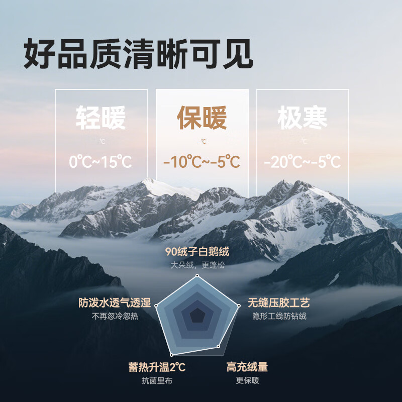 Made in Tokyo, seamless goose down jacket, down jacket for men and women, hooded winter new warm jacket, black L