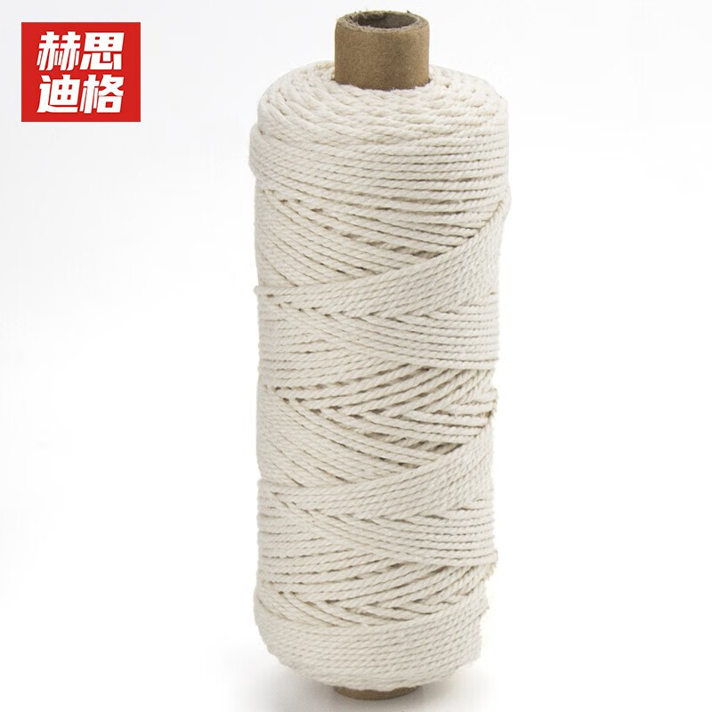 Hesdig JG-1101 Zongzi thread, cotton thread and rope material, tapestry braiding thread, diy hand-woven cotton rope, 2mm (200 meters/roll), Jingcang flash delivery