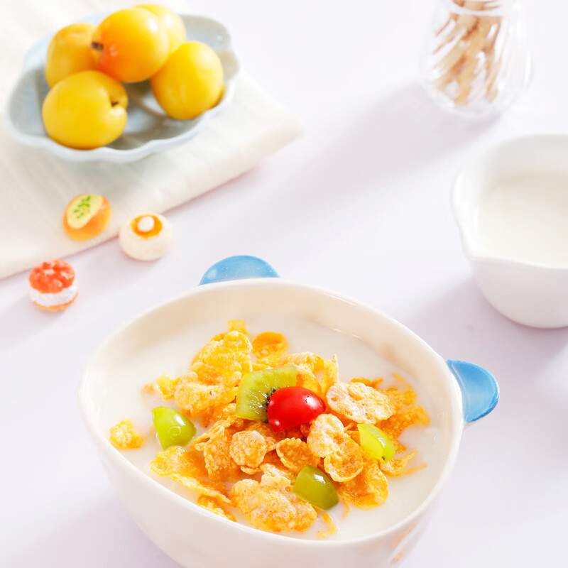 Kellogg's imported sweet corn flakes 175g/box children's nutritional cereal cereal ready-to-eat breakfast meal replacement snack