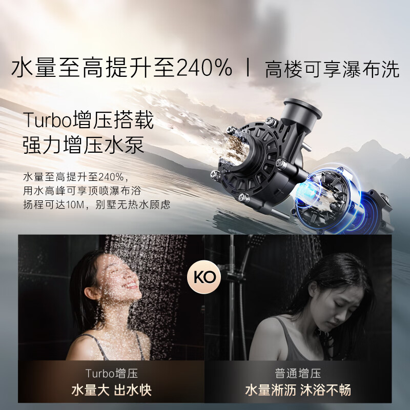 Casarte (Casarte) national subsidy 15% non-condensed water CWV5Ultra 16-liter gas water heater natural gas first-class energy efficiency constant temperature silent zero cold water Jingdong self-operated door-to-door installation