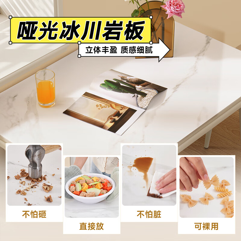 Chivas slate folding retractable small apartment full set of home high-end 2025 new Chivas Regal CT205 dining table and chairs CT205 folding dining table + color shell chair * 2 + XJ059 stool * shipped 2 years ago (for address details, please contact customer service)