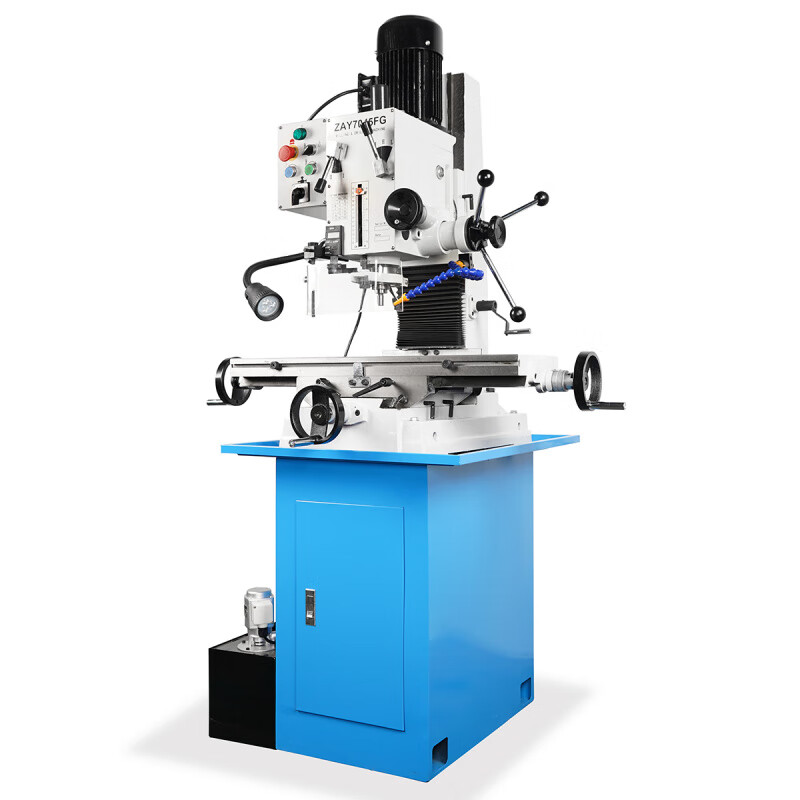 Haoxiang high-precision manual drilling and milling machine multi-functional spindle milling machine drilling machine small industrial 45 upgraded model