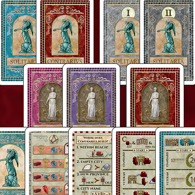 Rio Grande Games Concordia Solitaria Strategy Expansion Multicolor L