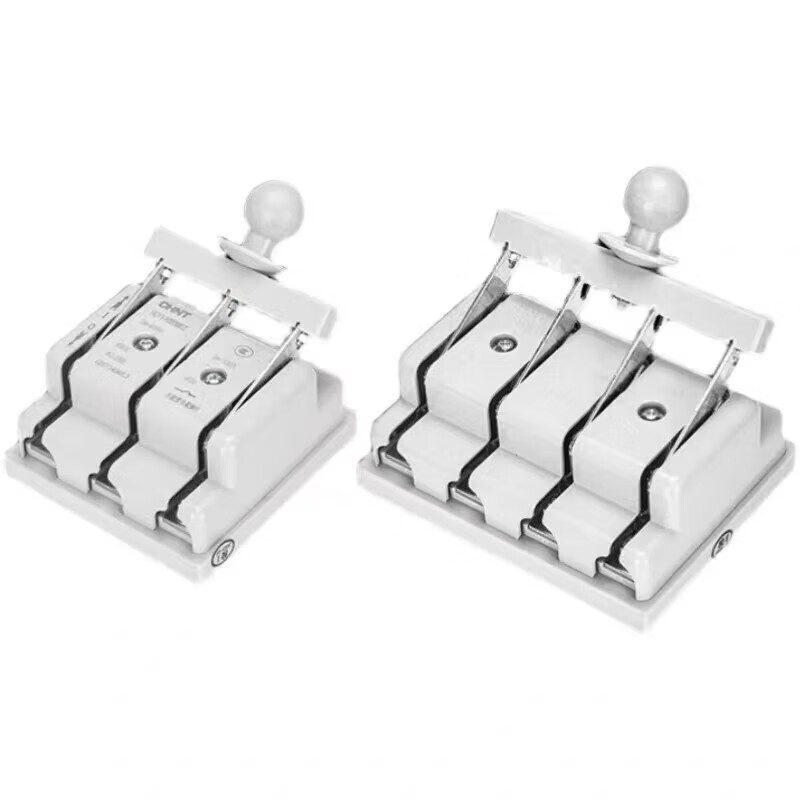 Chint 100A switch 38-knife switch 3-phase 4-wire three-phase 48 four-knife switch HD11200A 380v power supply 3P 400A4P 3-phase 4-wire/double throw
