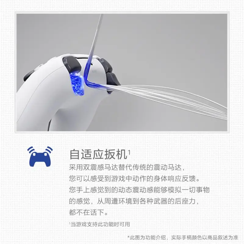 Sony (SONY) PS5 PlayStation5 Pro National Bank PS5 Pro Game Console Dual Controller Set (Starlight Blue Controller)