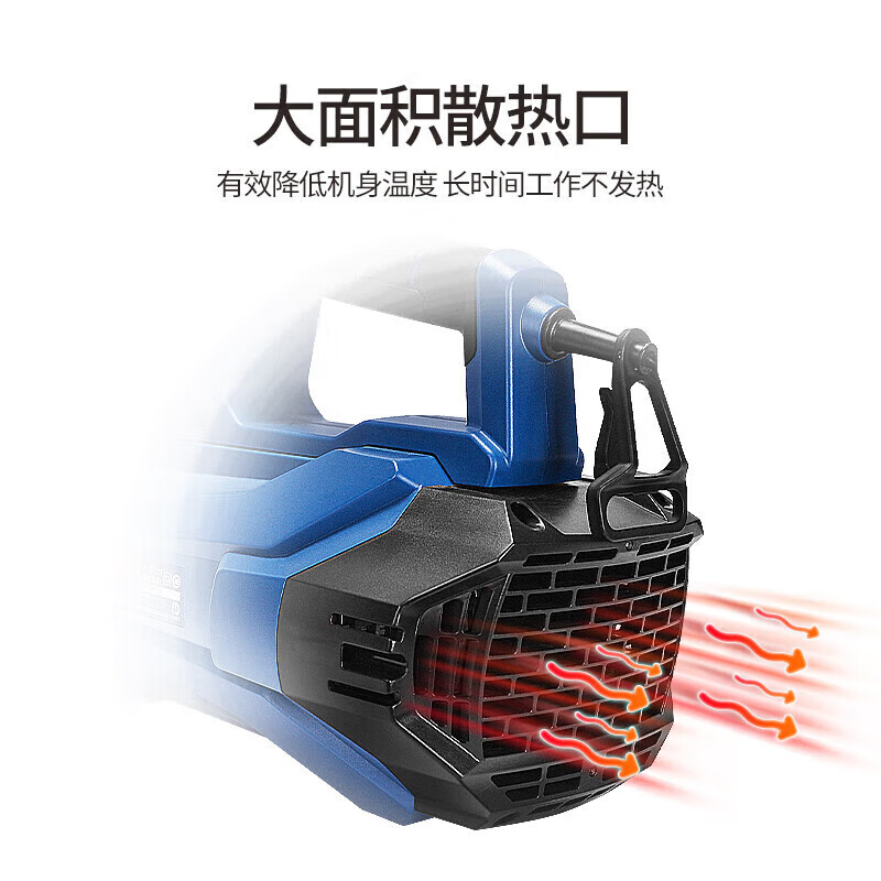 Dongcheng hair dryer high power fire extinguishing garden leaf dust blower industrial dust collector hair dryer Q1F-FF-120