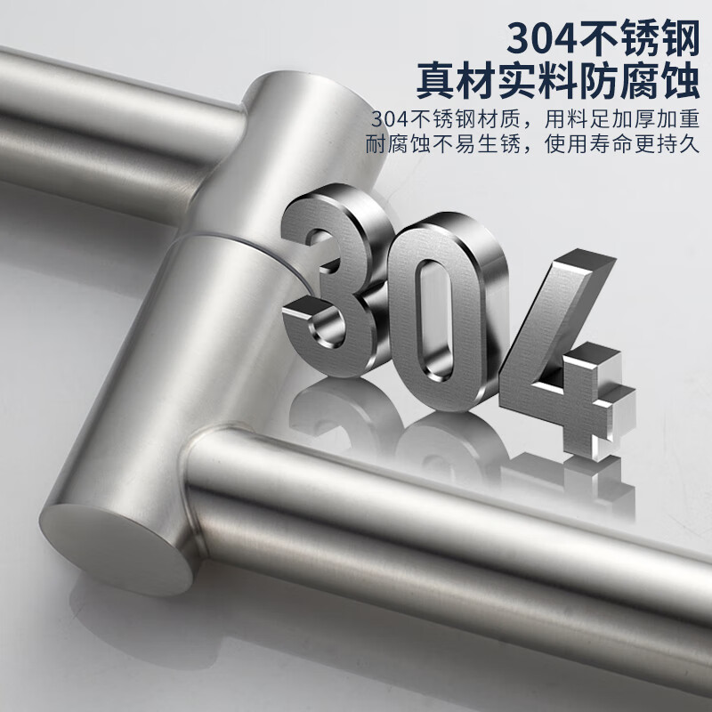 KEGOO kitchen faucet universal folding stove sink basin balcony in-wall single cold faucet 304 stainless steel K2038