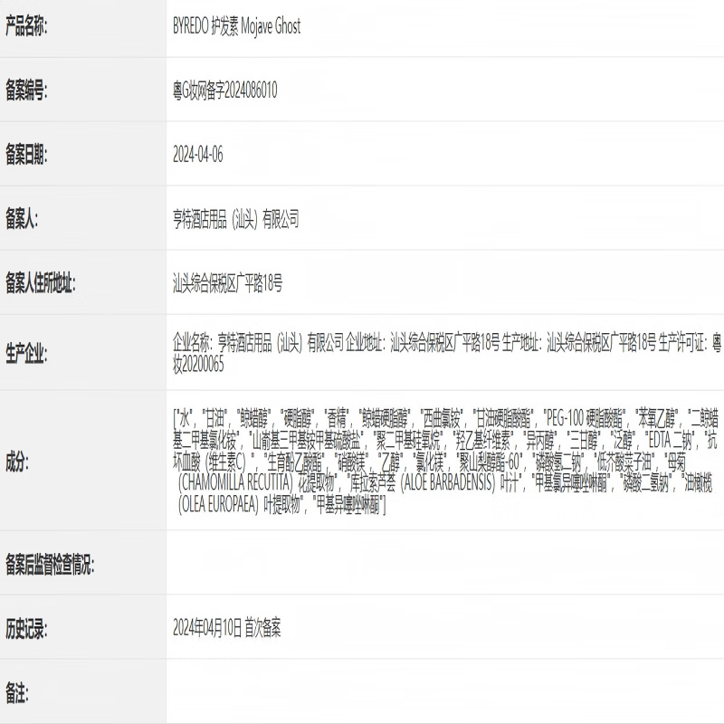 Byredo Conditioner Desert Lonely Soul Series 450ML Smooth and Moisturizing Gift On Clearance