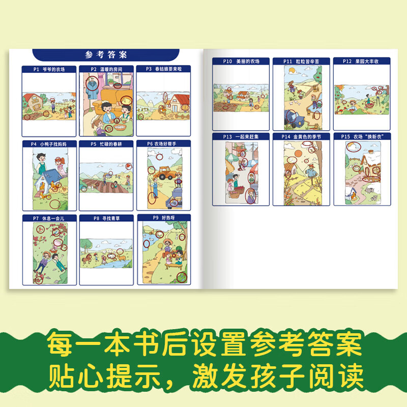 Cultivate children's left and right brain concentration, super brain training camp book, whole brain development thinking game book for 5-7 years old, thinking concentration training game, find the difference picture book, children's interest, find the difference - Animal Paradise