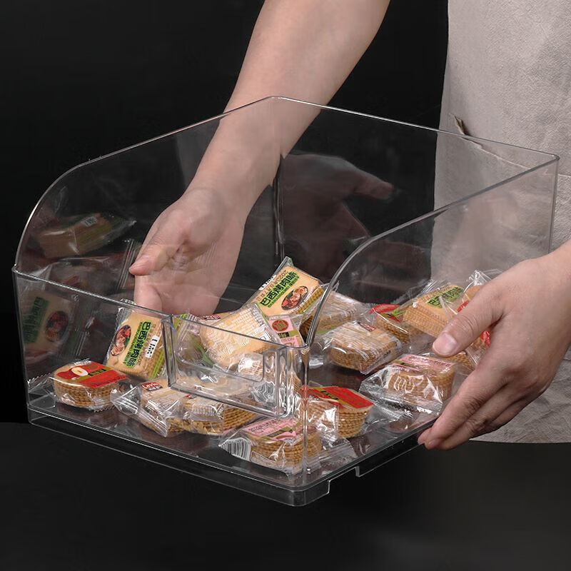 City display box food storage box Zhao Yiming wants to come to snacks the same convenience store bulk transparent display box 0 13 20 single one pack size specification 25291016A style one-piece