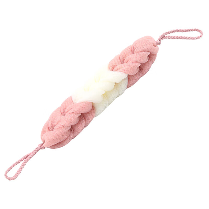 Fat Donglai's same style bath towel, bath towel, long back strip, adult back towel, bath ball, strong foam, khaki 1 pack