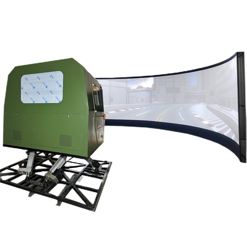 Master King Car Driving Simulator Large Special Vehicle Three-Channel Ring Screen Simulation Training System (Laser Projection)