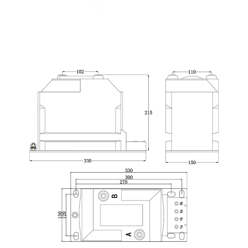 USAMR 10KV high voltage voltage transformer JDZ10-10 indoor fully enclosed fully insulated pouring single mutual inductor