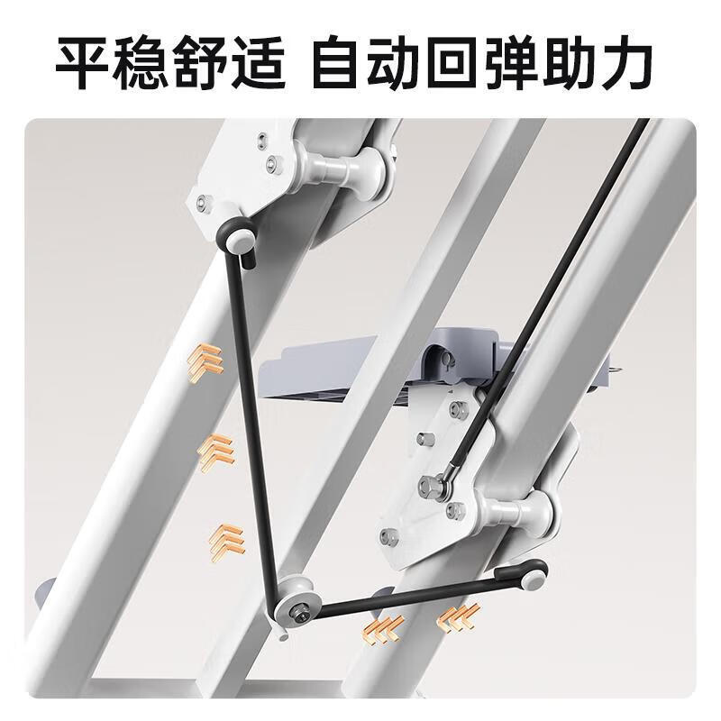 Xiaomi Mijia smart multi-functional stair climbing machine for home fitness, new in-situ stepper, indoor climbing machine, sweating sports equipment, flagship counting model, mobile phone holder, scientific knee pad design