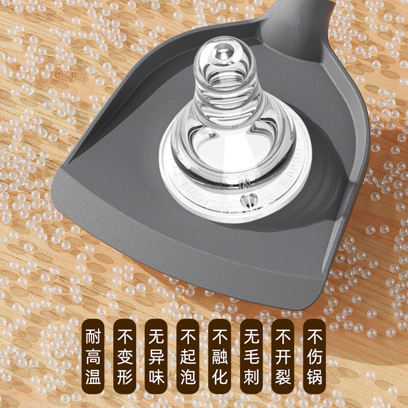 ASD spatula, silicone spatula, cooking spatula, non-stick wok, frying pan, frying pan, special high temperature resistant household spatula and spoon set