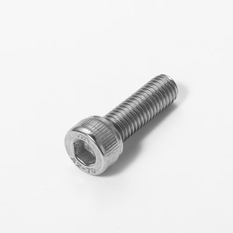 AOZHAN Industrial (AOZHAN) 304 stainless steel DIN912 hexagon socket full thread screws M3 *12 50 pieces/pack