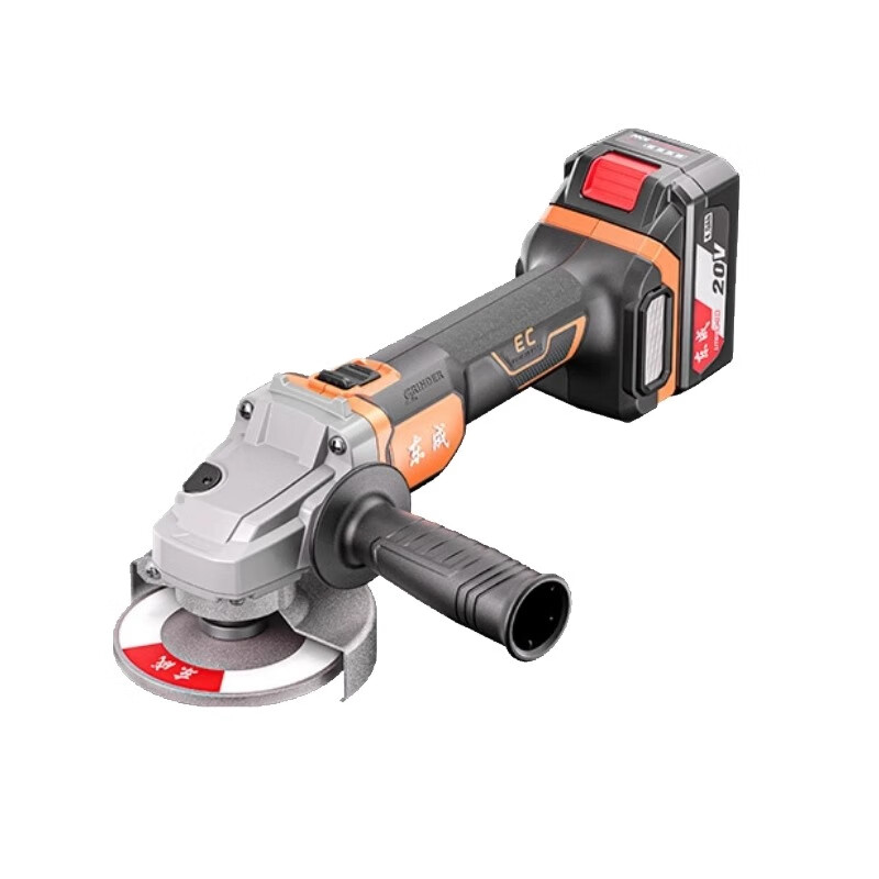 Dongcheng 20v rechargeable angle grinder electric grinder lithium electric polishing rust removal grinder high power cutting machine DCSM07-100 bare metal