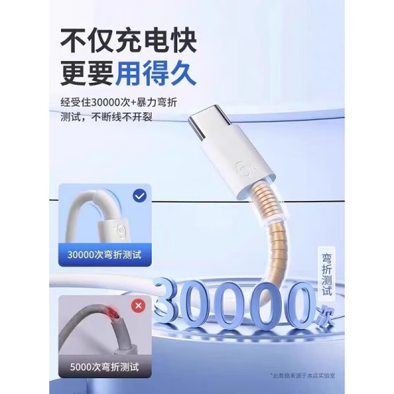 Huawei original adapted Huawei Nova12Pro charger 100W fast charging data cable charging head original Nova12Pro mobile phone dedicated charging cable 100W super fast charging head single head without wire 1.5m