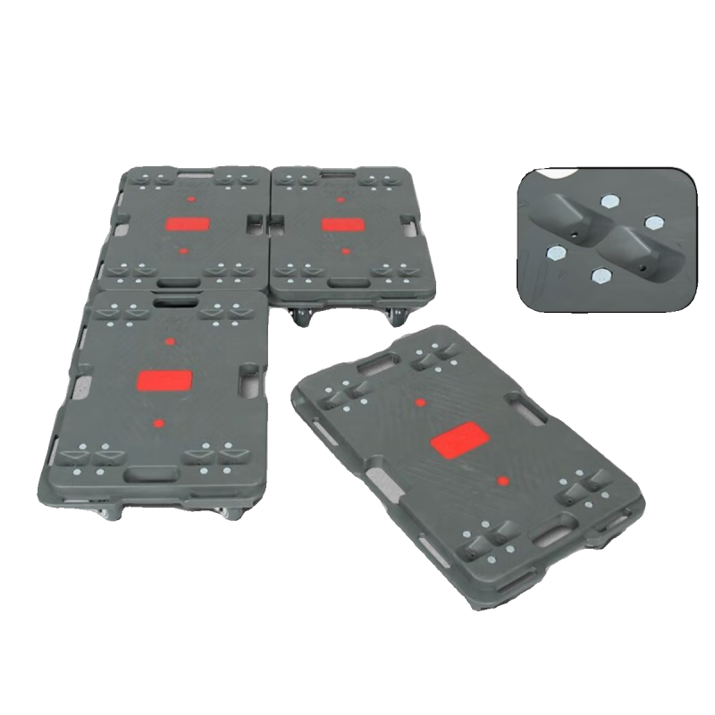 BAI MU GE flatbed truck turtle cart can be spliced to pull a truck trolley transport vehicle tool trolley blue non-splicable 90*60