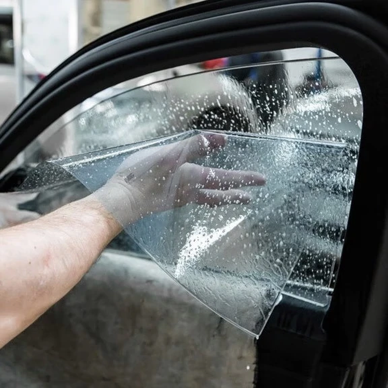 Car Zhuzhu car film, high-end N series full car ceramic film, high-definition sun protection and heat insulation film (including materials available in stores) including old removal - not including sunroof - exclusive for seven seats