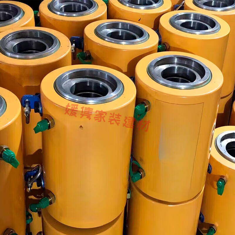 Kaooseen hollow front cassette oil roof equipment 500 tons dry gold intelligent prestressed tensioner through-core jack 200 tons 27MnSi steel 200 stroke