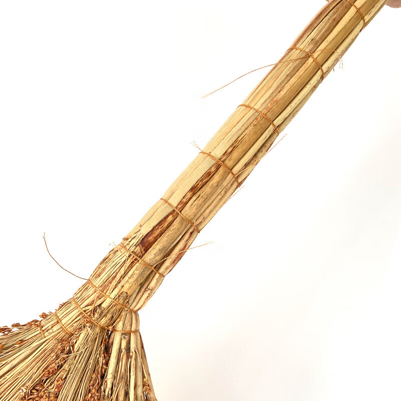 Yigongding sorghum broom property school factory public cleaning broom hand-woven sanitation old-fashioned broom 5 pack