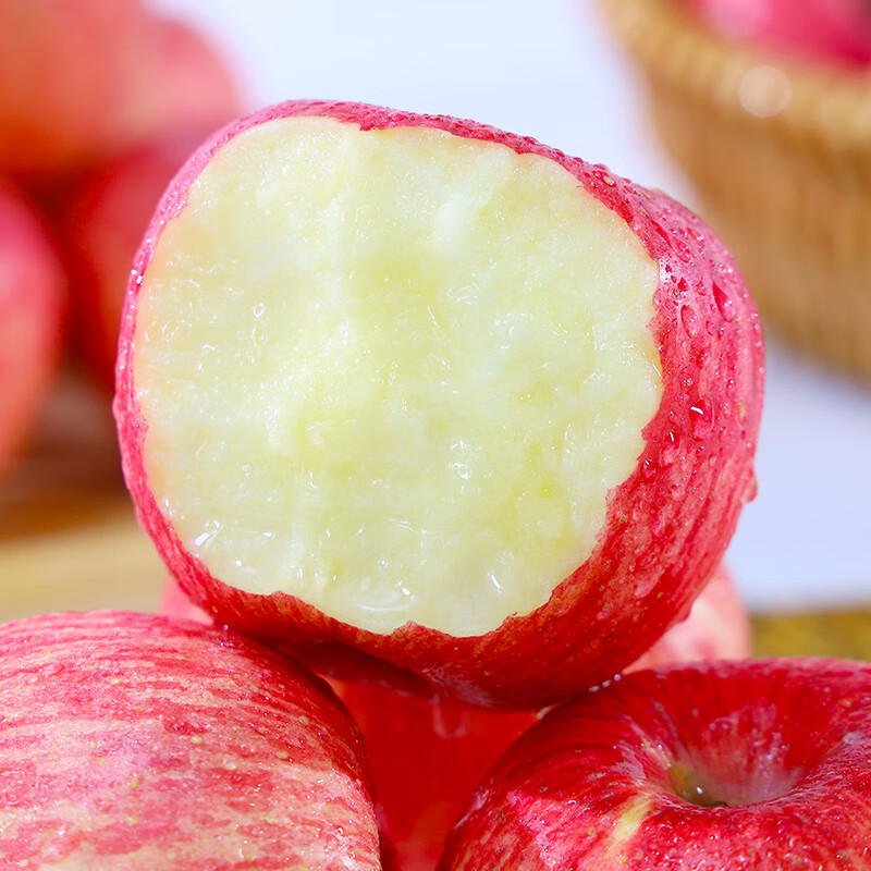 Jingmi Luochuan Red Fuji Apple 18 pieces 165g + Shaanxi Fresh Fruit Fresh New Year Festival Straight from the source