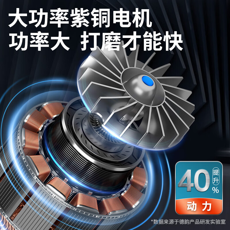 Deyun stone polishing machine household floor tile sanding machine marble repair terrazzo polishing small tile waxing machine