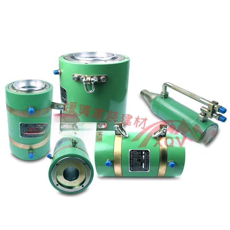 Kaooseen hollow front cassette oil roof equipment 500 tons dry gold intelligent prestressed tensioner through-core jack 200 tons 27MnSi steel 200 stroke