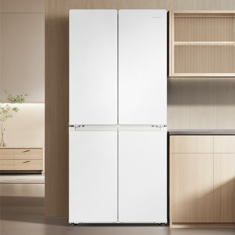 Haier Refrigerator produces 502 liters four-door commander refrigerator 526 cross door 594mm ultra-thin first-level energy efficiency dual-frequency air-cooled frost-free large-capacity household refrigerator 594 ultra-thin body + global natural purification + three-speed temperature change for mother and baby