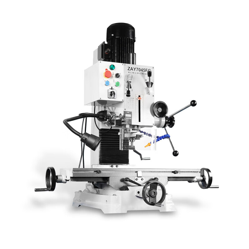 Haoxiang high-precision manual drilling and milling machine multi-functional spindle milling machine drilling machine small industrial 45 upgraded model