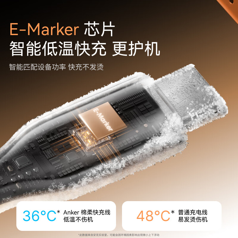 ANKER Anker Apple 17 charging cable double-ended type-c is suitable for iPhone16/15promax mobile phone Mac computer iPad Huawei Xiaomi 240W fast charging data cable 1.8m white