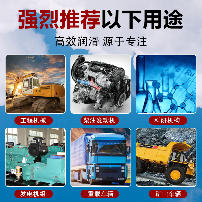 Great Wall Zunlong T300 CF-4 15W-40 Diesel Engine Oil Heavy Duty High-horsepower Diesel Vehicle Repair and Maintenance 16kg/barrel