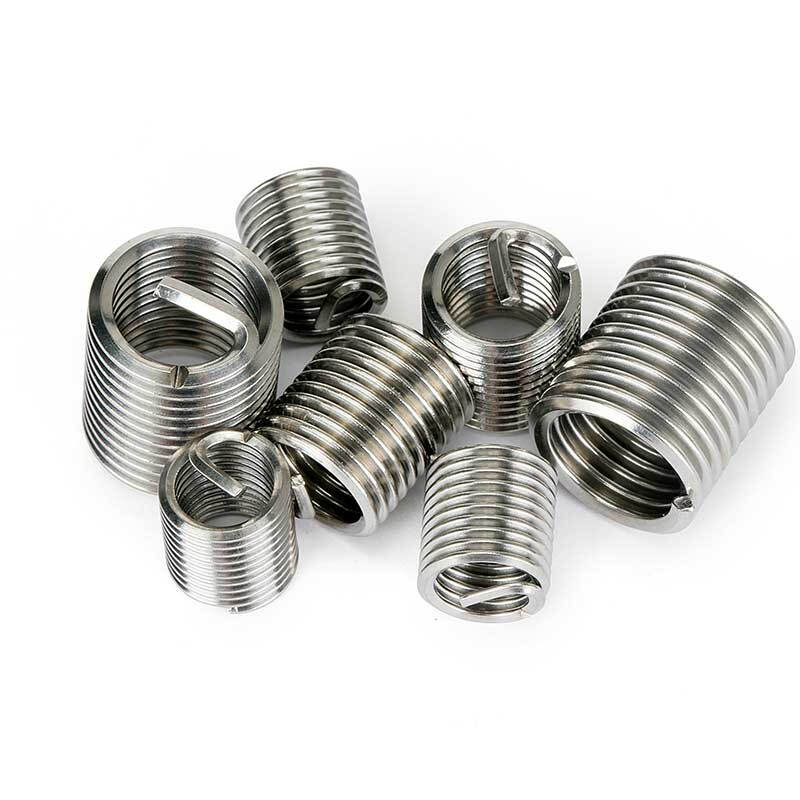 JINGGONG (JINGGONG) 304 stainless steel wire thread insert, screw thread brace, thread repair wire insert, sheath M4*0.7*2d (50 pieces/installed 8mm)