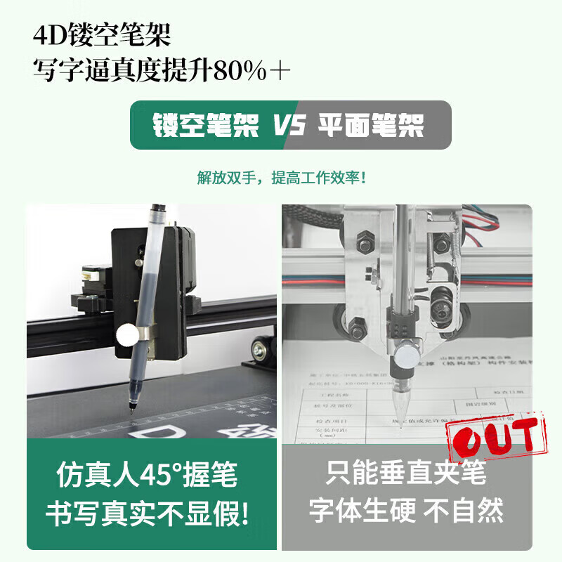 Intelligent writing robot imitates handwriting and fully automatically copies notes, lesson plans, forms, handwriting machine, dedicated to lesson plans, P20 Kirin 3.0 new upgrade sheet