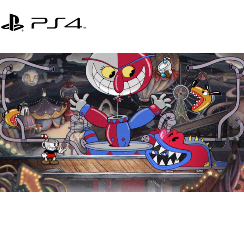 PlayStationPS4/PS5 brand new game disc game software Cuphead Chinese