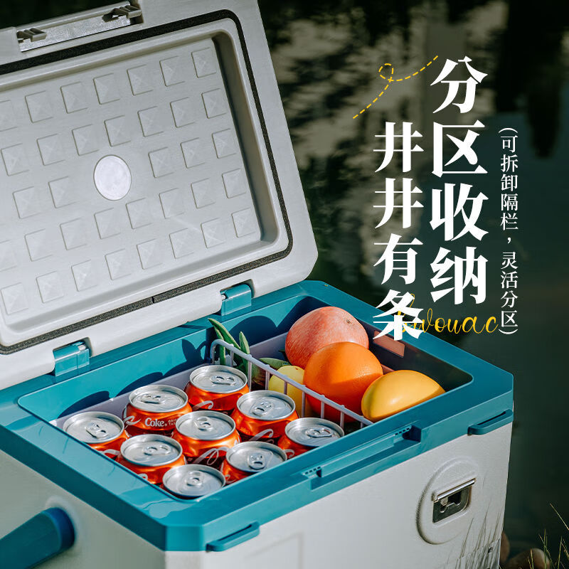 Alpicool Ice Tiger Car Refrigerator 12v24v Car Home Dual-purpose Compressor Refrigeration Small Freezer Office Freezer MC20 Car Home Dual-Purpose + Detech Compressor