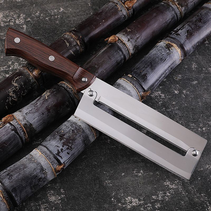 Household thickened melon and fruit peeling knife stainless steel sugar cane knife peeling commercial peeling pineapple knife peeling kitchen knife