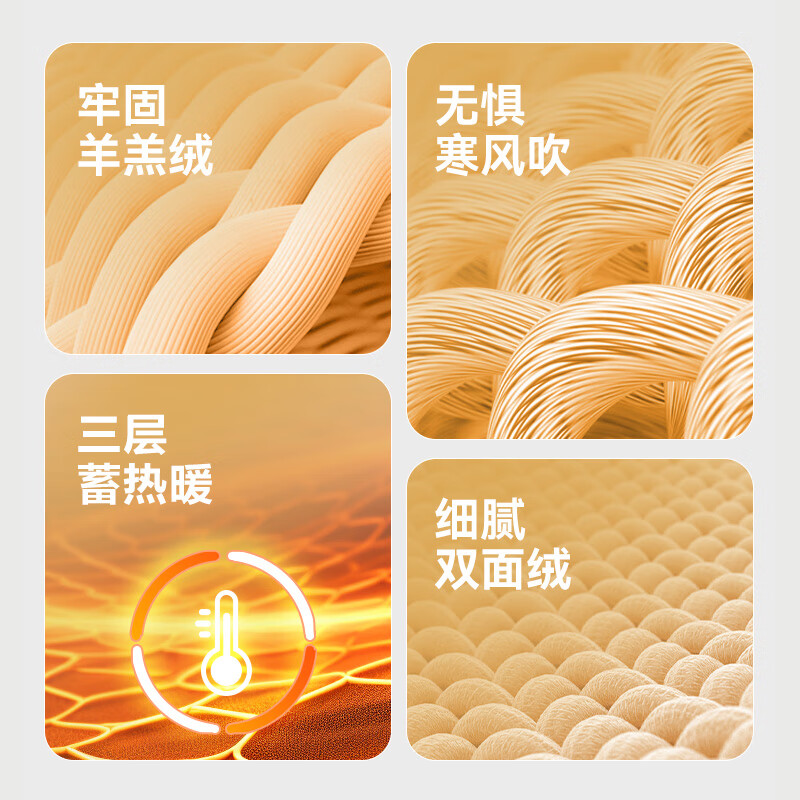 Jingjing Tokyo-made outer jacket men's lamb wool 25 autumn and winter new style loose thickened clothing black L