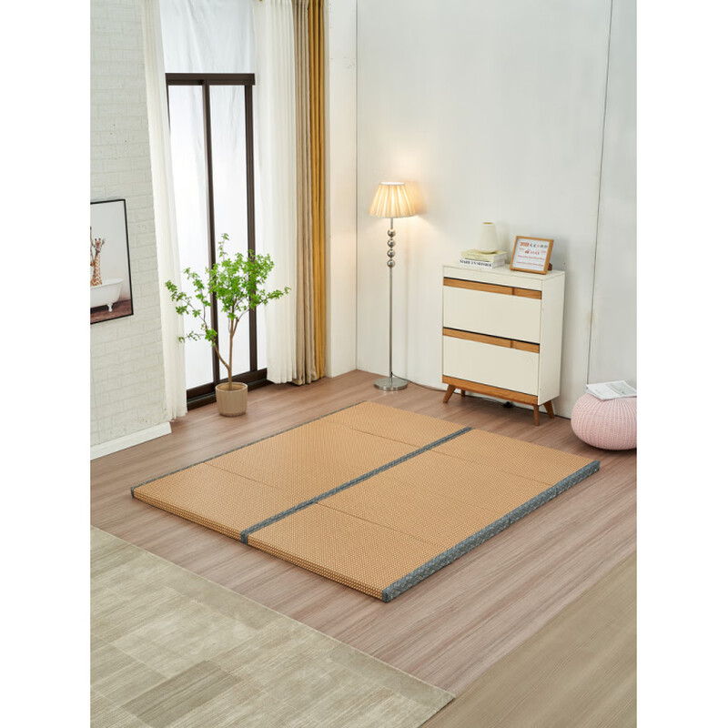 He Jiagong Factory Store Customized foldable tatami, Japanese floor mats, student lunch break floor mats, artificial mats 180*200 thick 5cm 40% off