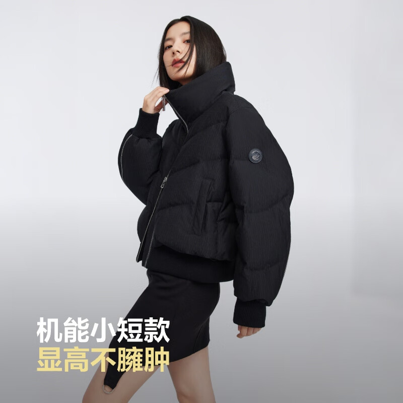 Bosideng 25 Years Winter Down Jacket Women's 90 Fleece Thickened Stand Collar Loose Short Casual Fashionable Versatile Jacket