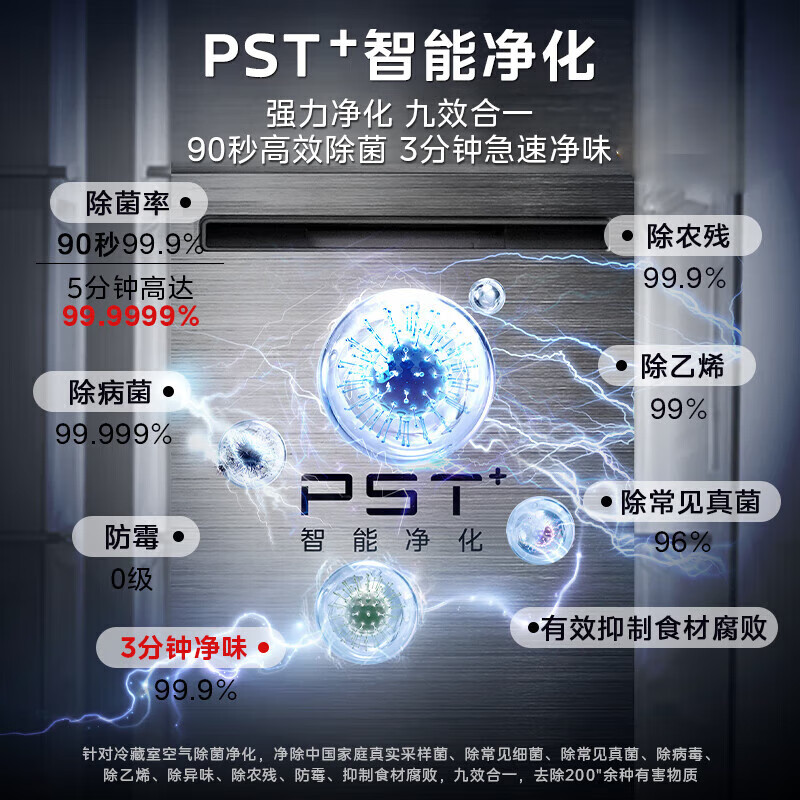 Midea cross-door four-door air-cooled frost-free zero-distance embedded first-class energy-efficiency dual-frequency household refrigerator dual-system zero-embedded MR-541WUSPZE