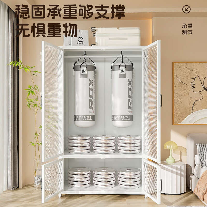 Kitchen excellent steel wardrobe bedroom home rental house metal modern simple about finished cabinet small apartment iron wardrobe